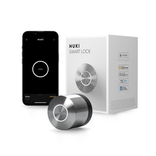 Nuki smart lock keyless entry - lock,